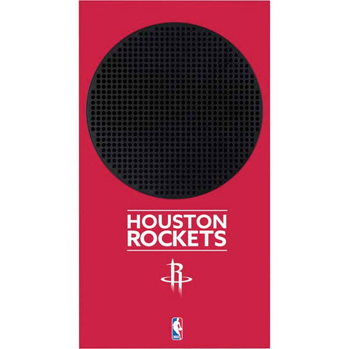 NBA Houston Rockets Standard - Red Xbox Series S Console Skin